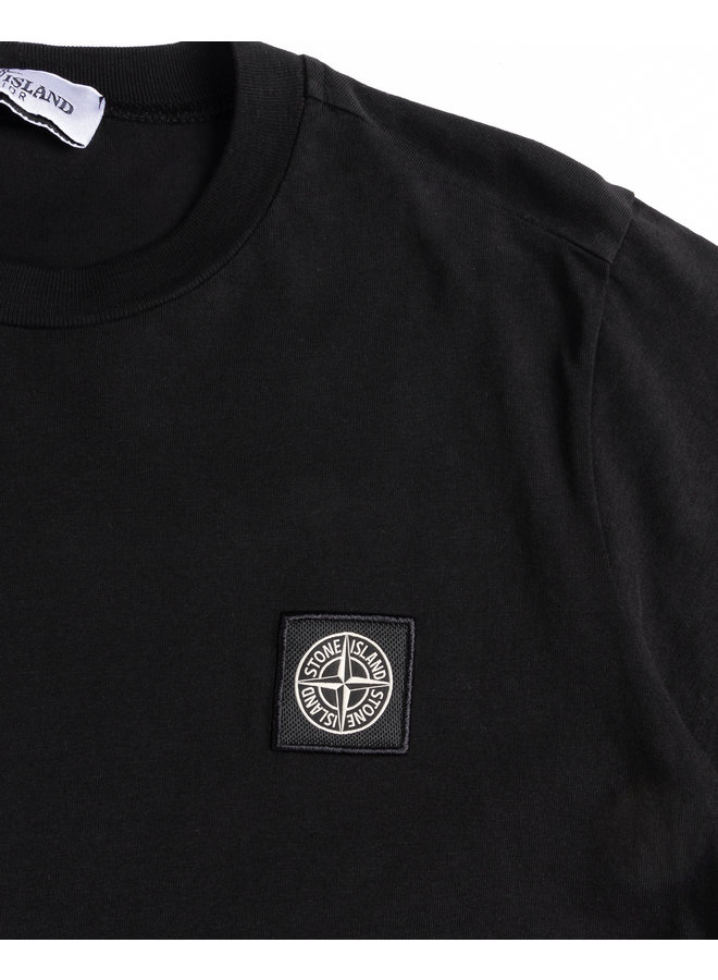 Stone Island SS22 T-Shirt met logo - Black