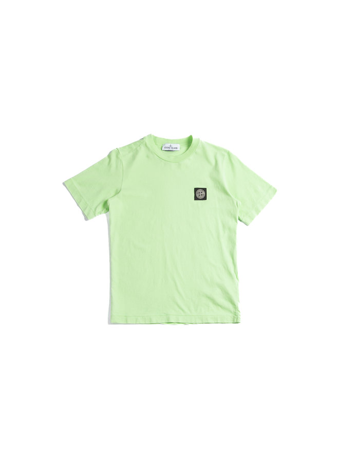 Stone Island SS22 T-Shirt met logo - Light Green