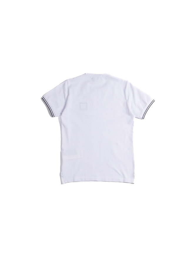 Stone Island SS22 Piqué  T-Shirt - White