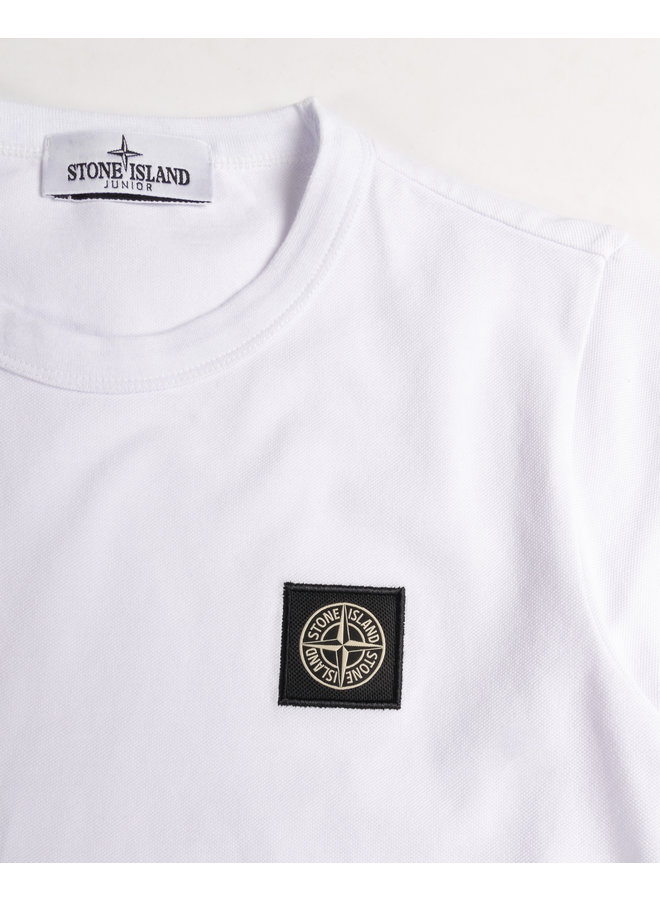 Stone Island SS22 Piqué  T-Shirt - White