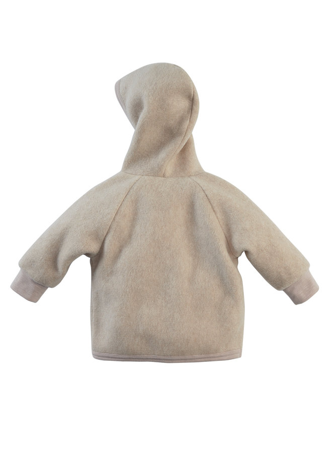 Z8 Newborn SS22 Eudokia Hooded Cardigan - Sunday Sand