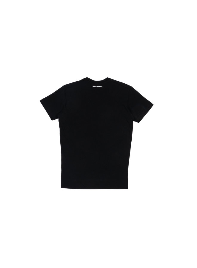 Dsquared2 Kids SS22 T-Shirt Cool Fit - Black