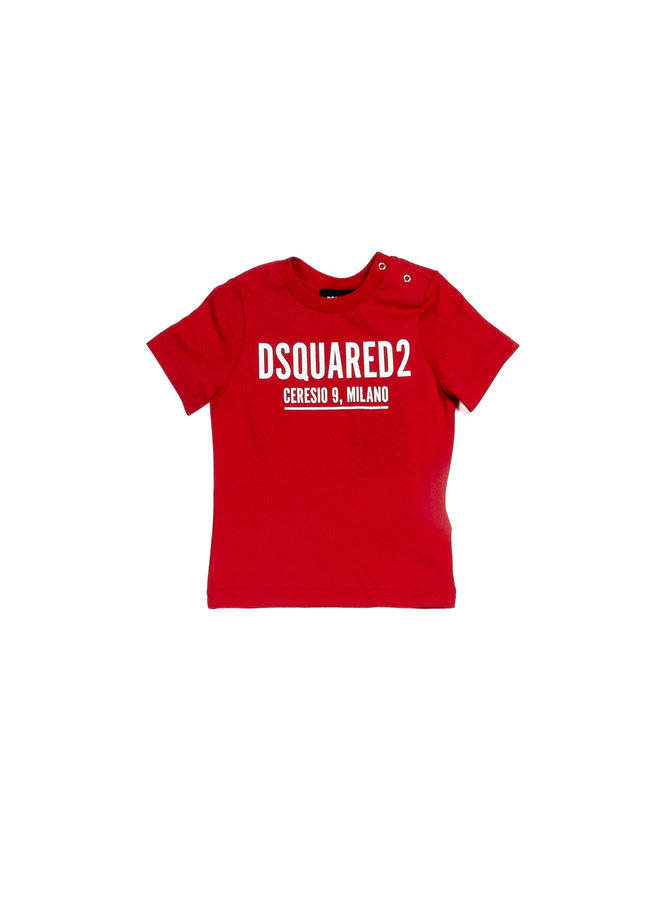 Dsquared2 Kids SS22 T-Shirt - Red