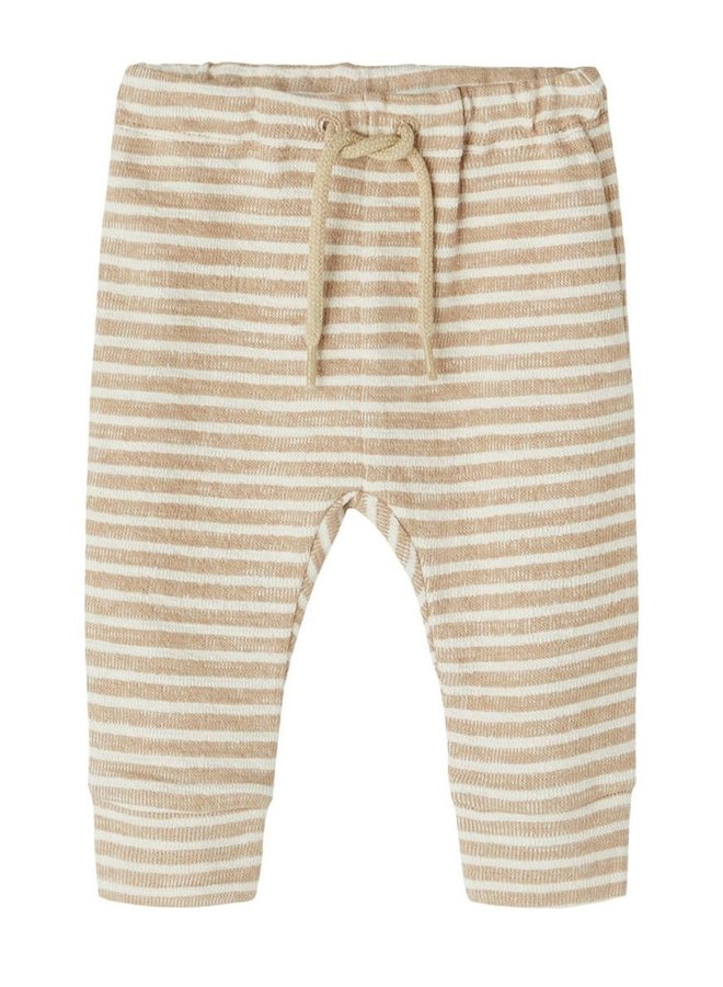 Lil Atelier SS22 Dellon Loose Striped Pant- Turtledove