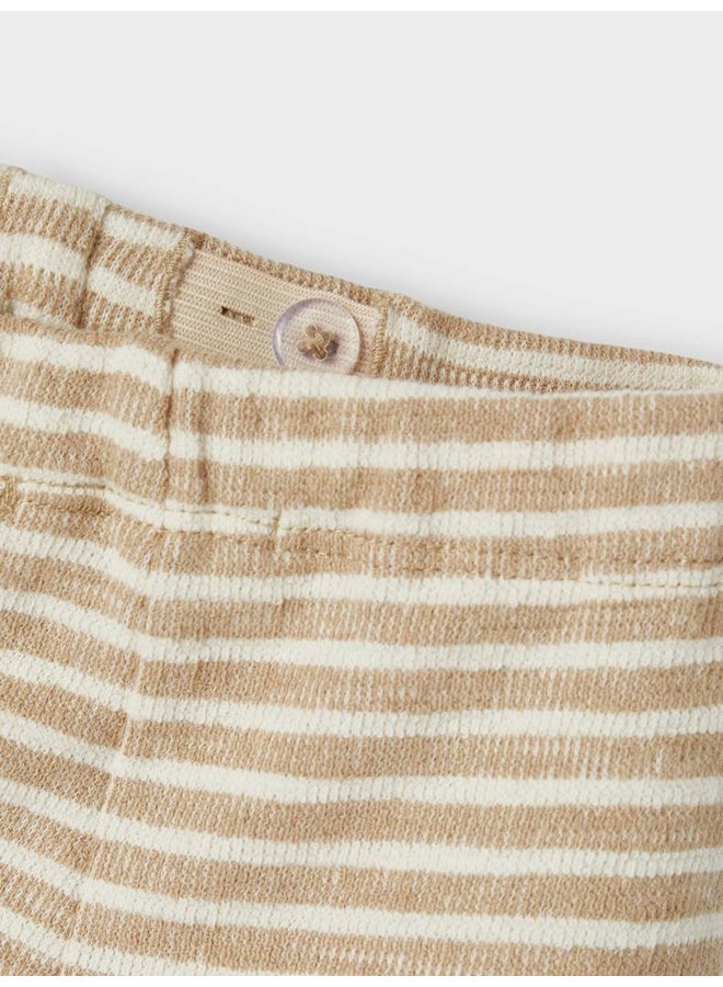 Lil Atelier SS22 Dellon Loose Striped Pant- Turtledove