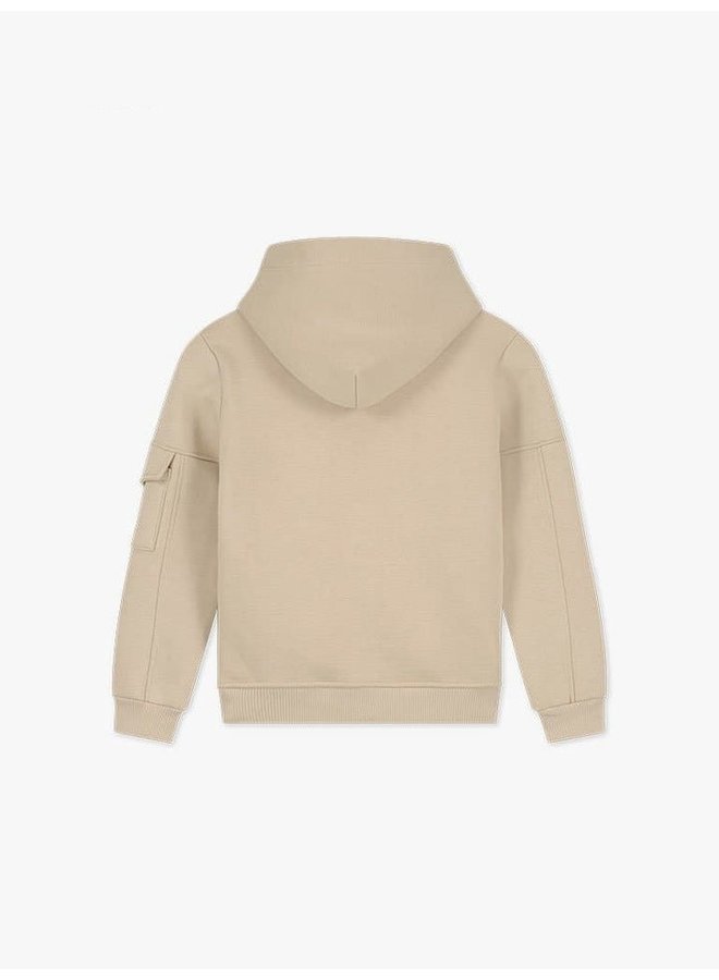 XPLCT Studios Brand Hoodie Kids - Beige