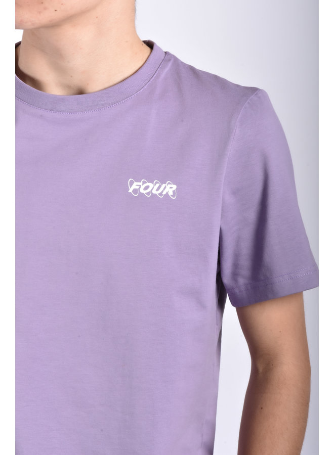 Four SS22 - T-shirt Four Circles- Purple