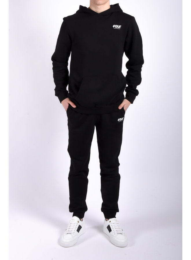 Four SS22 - Hoodie Four Amsterdam- Black