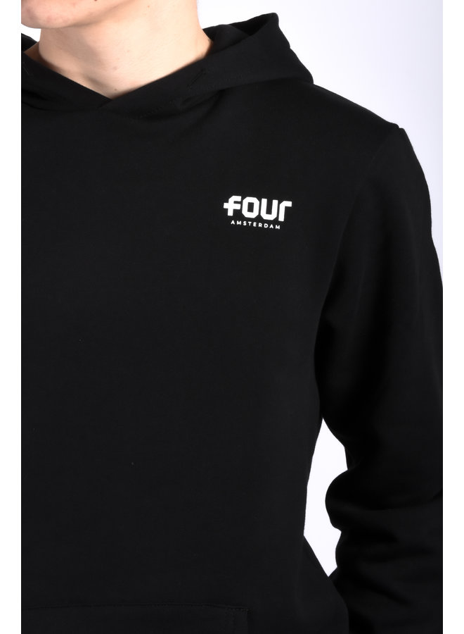 Four SS22 - Hoodie Four Amsterdam- Black