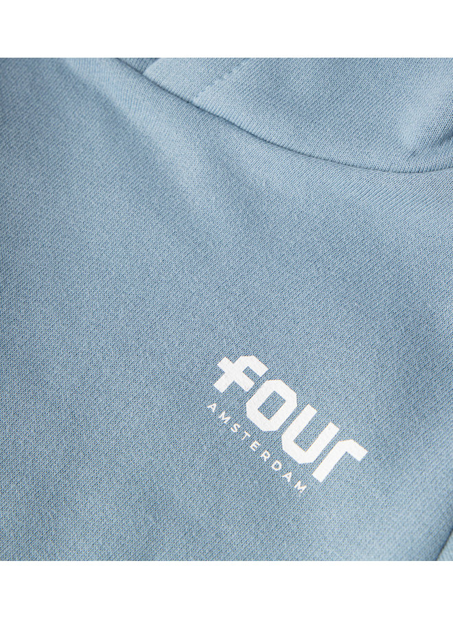 Four SS22 - Hoodie Four Amsterdam -  Light Blue