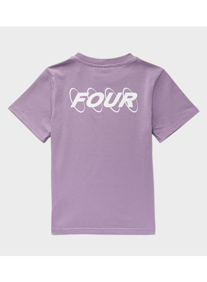 Four SS22 - T-shirt Four Circles- Purple