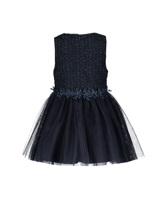 Le Chic Jurk Symmi Broderie (Blue Navy)