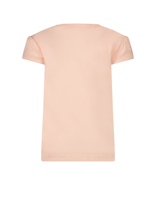 Le Chic SS22 T-shirt Voile Flower (Pink Lemonade)