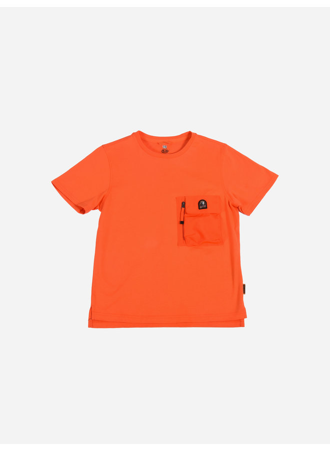 Parajumpers SS22 Boy Mojave Tee - Orange