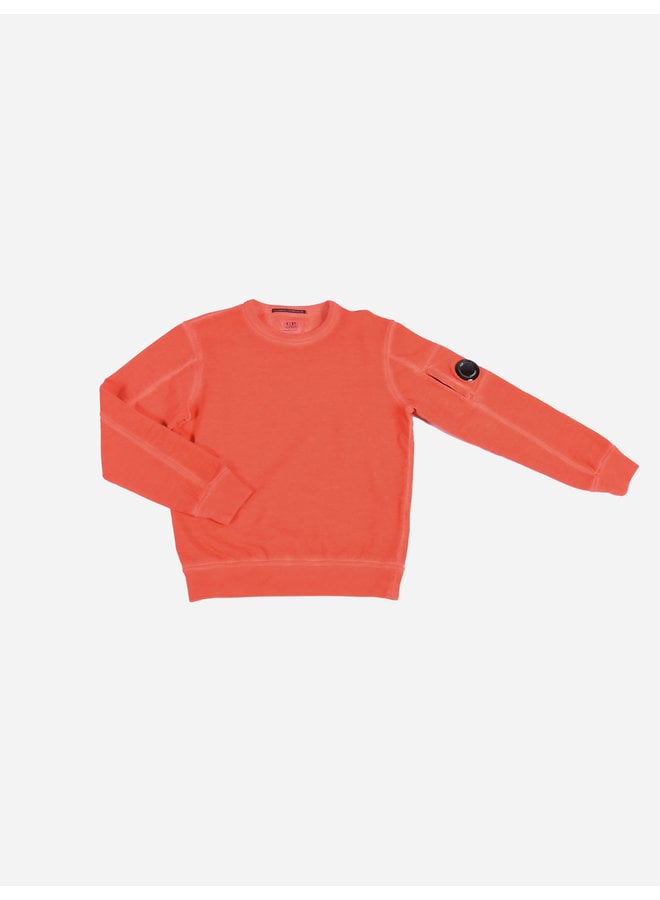 CP COMPANY SS22 Fleece Sweatshirt - Fiery Red