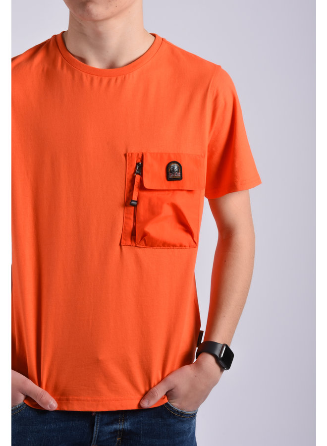 Parajumpers SS22 Boy Mojave Tee - Orange