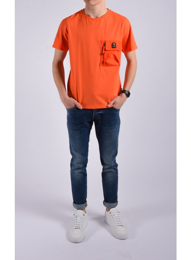 Parajumpers SS22 Boy Mojave Tee - Orange