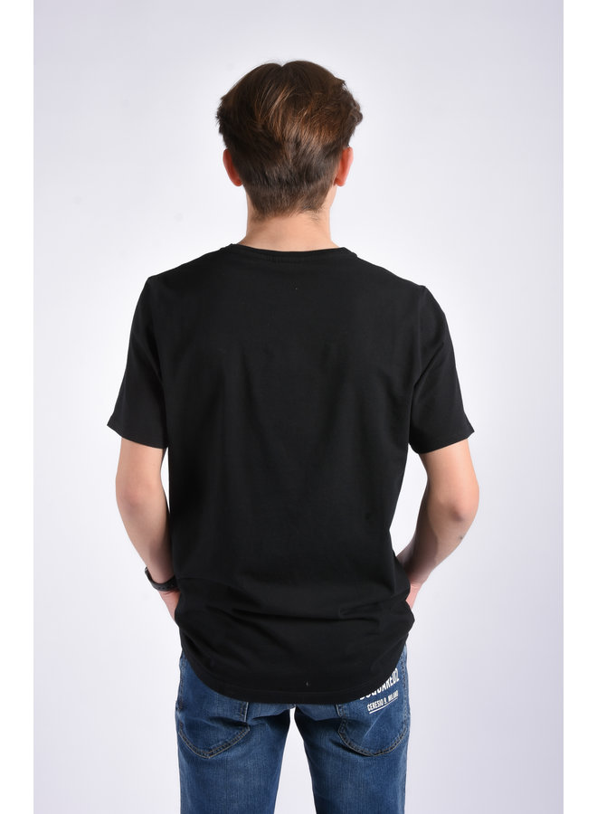 Parajumpers SS22 Boy Tape Tee - Black