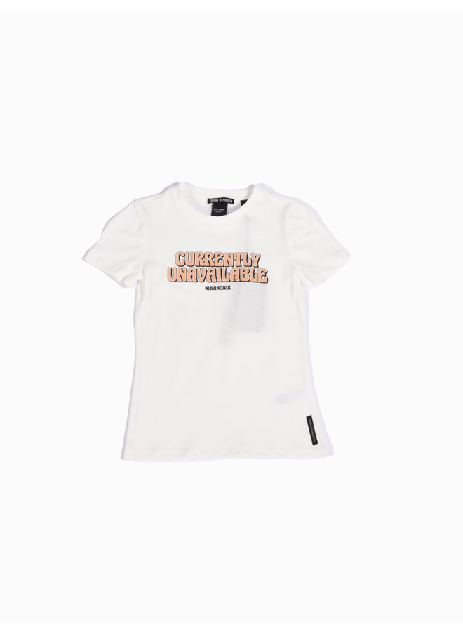 NIK&NIK SS22 Unavailable T-shirt - Off White