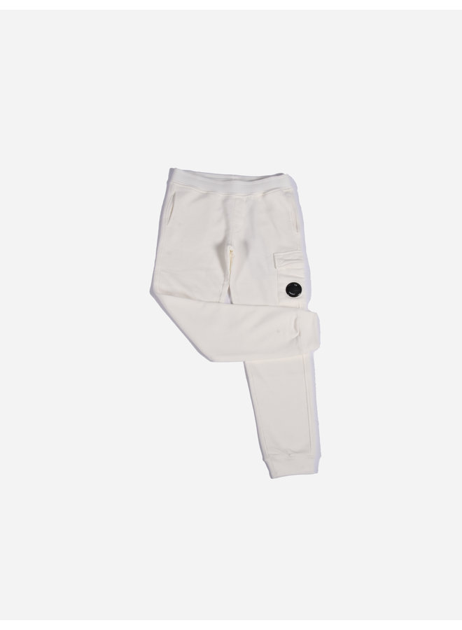 CP COMPANY SS22 Basis Fleece Sweatpant - Gauze White