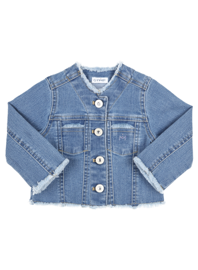 4412322  GYMP SS22 Jeans Jacket- Lightblue