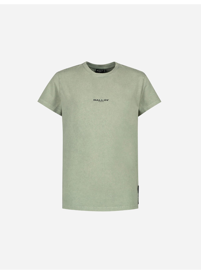 Ballin Kids SS22 T-Shirt - Army Green