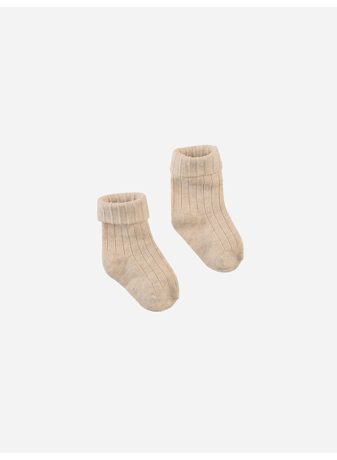 Z8 Newborn FW22 Jannu Socks - Oatmeal