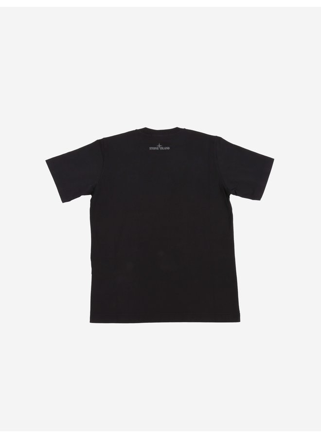 Stone Island FW22 T-Shirt met Print - Black