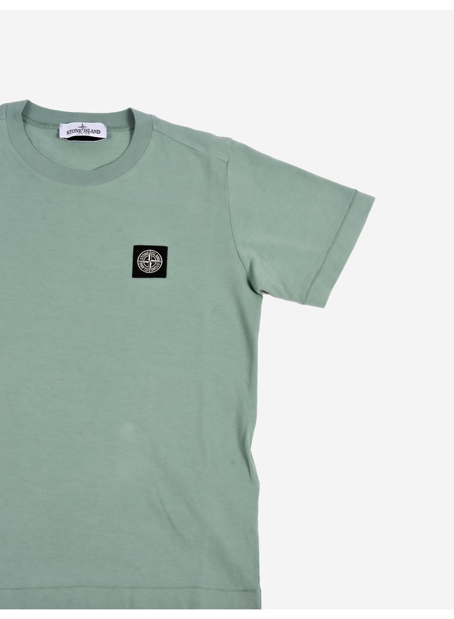 Stone Island FW22 T-Shirt met Logo - Sage