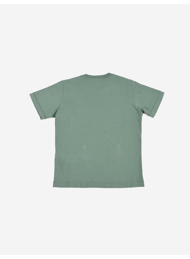 Stone Island FW22 T-Shirt met Logo - Sage