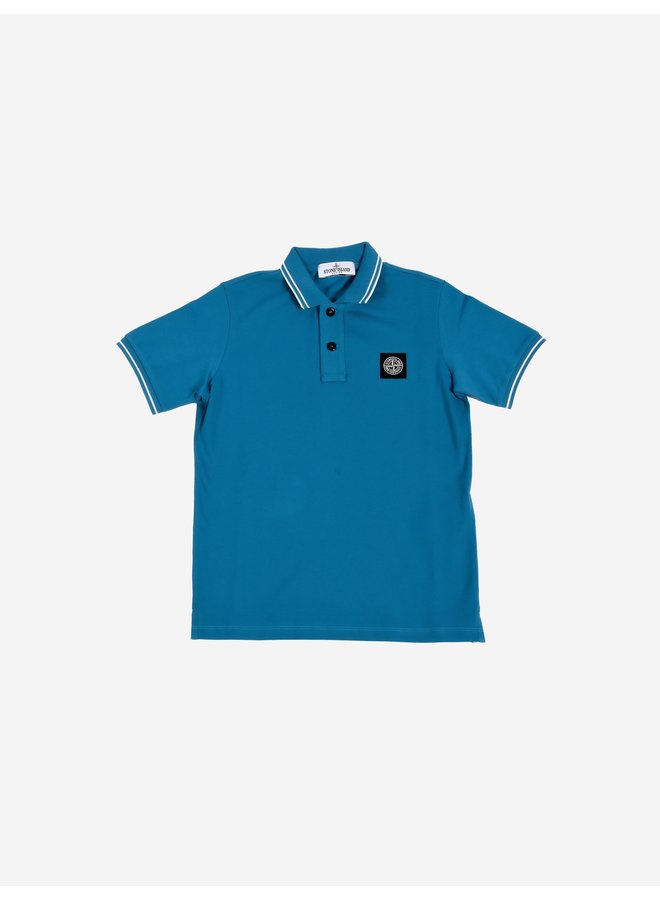 Stone Island FW22 Polo Shirt - Cobalt Blue