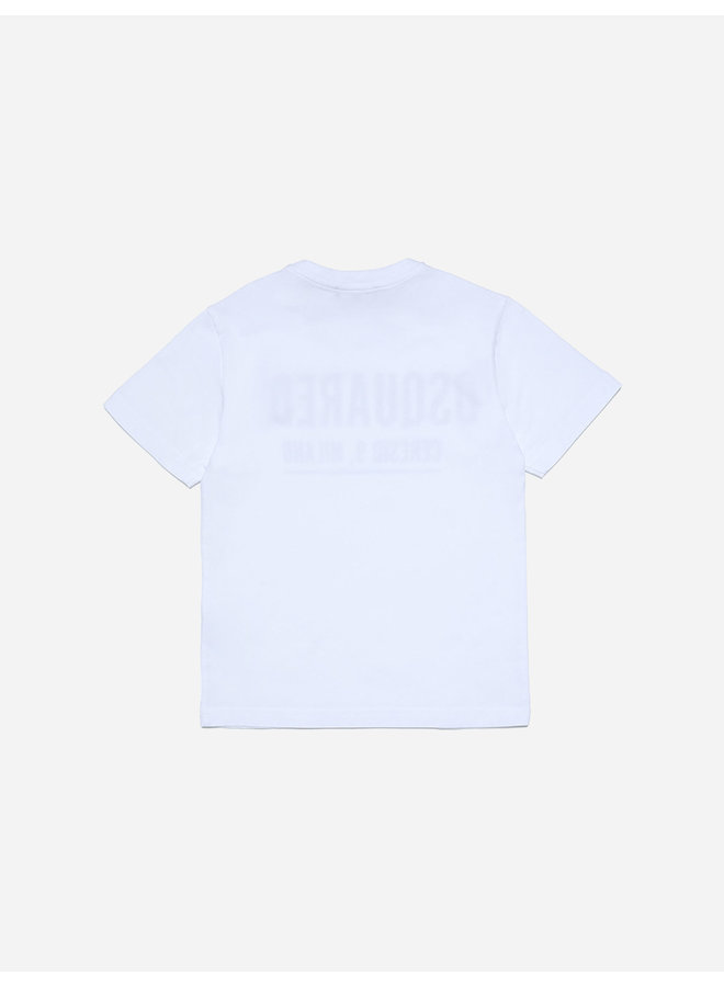 Dsquared2 Kids FW22 T-shirt Relax Fit - White