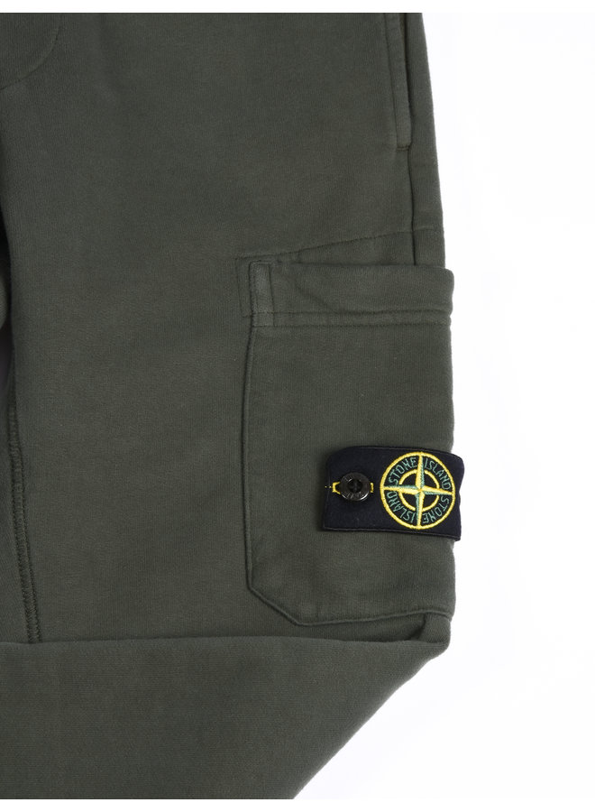 Stone Island FW22 Fleece Pants - Olive