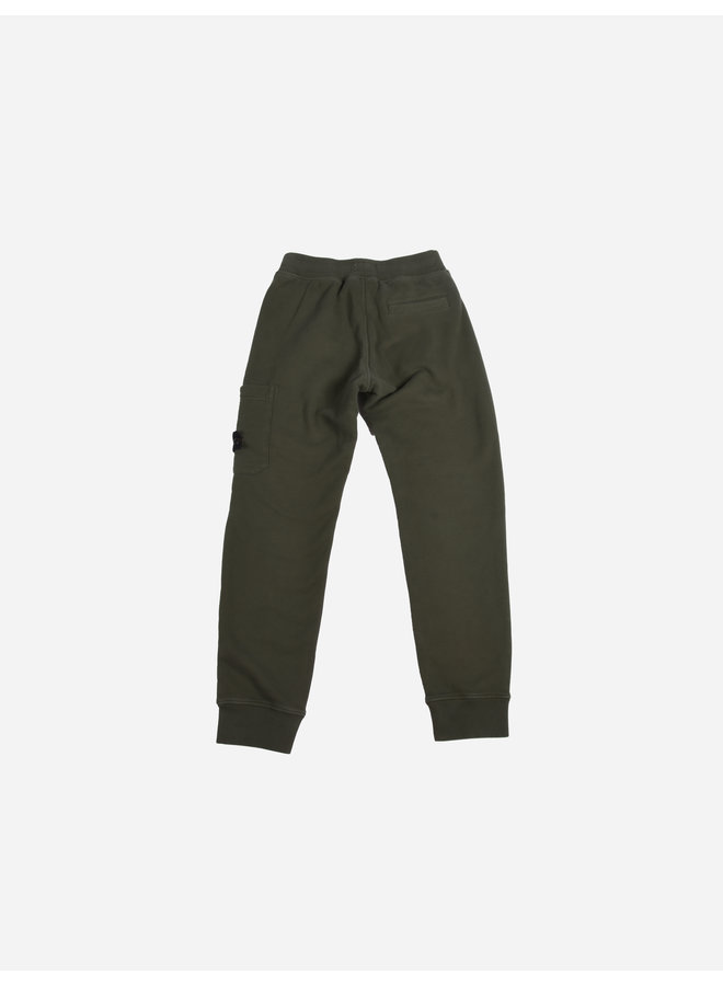 Stone Island FW22 Fleece Pants - Olive