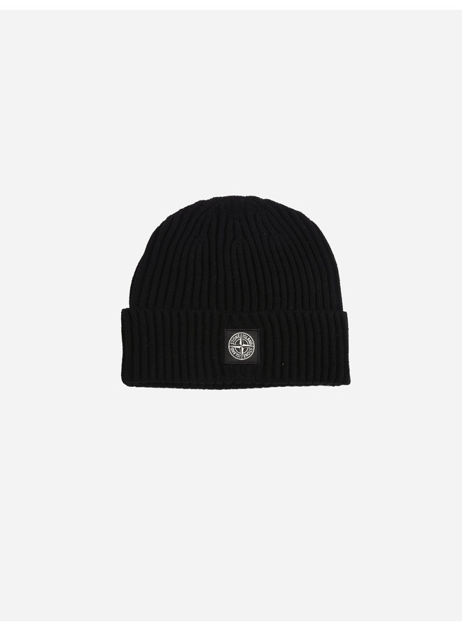 Stone Island FW22 Beanie - Black