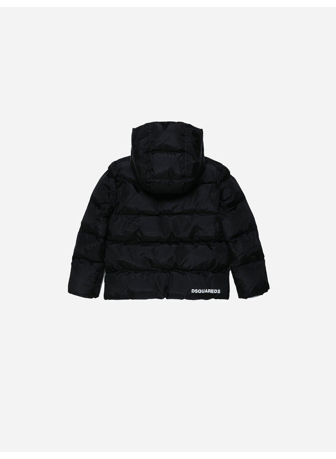 Dsquared2 Kids FW22 Puffer Giacca - Black
