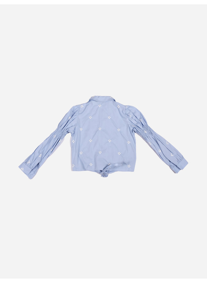 Frankie & Liberty FW22 Fabia Blouse - Lavender Blue