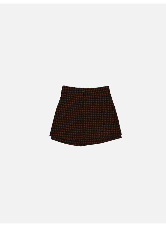 Frankie & Liberty FW22 Francis Skort - Black/Russet