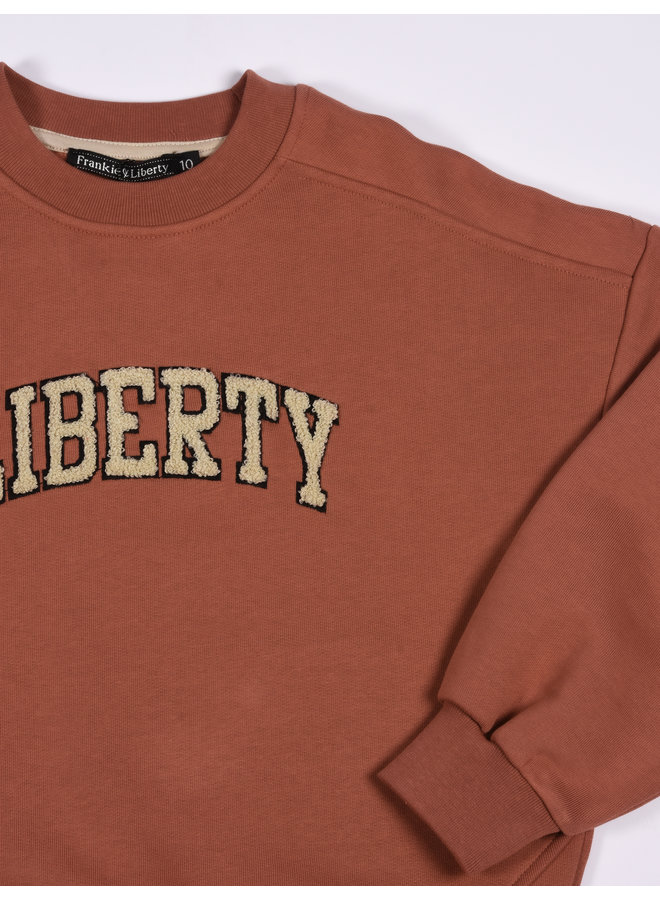 Frankie & Liberty FW22 Floor Sweater - Russet