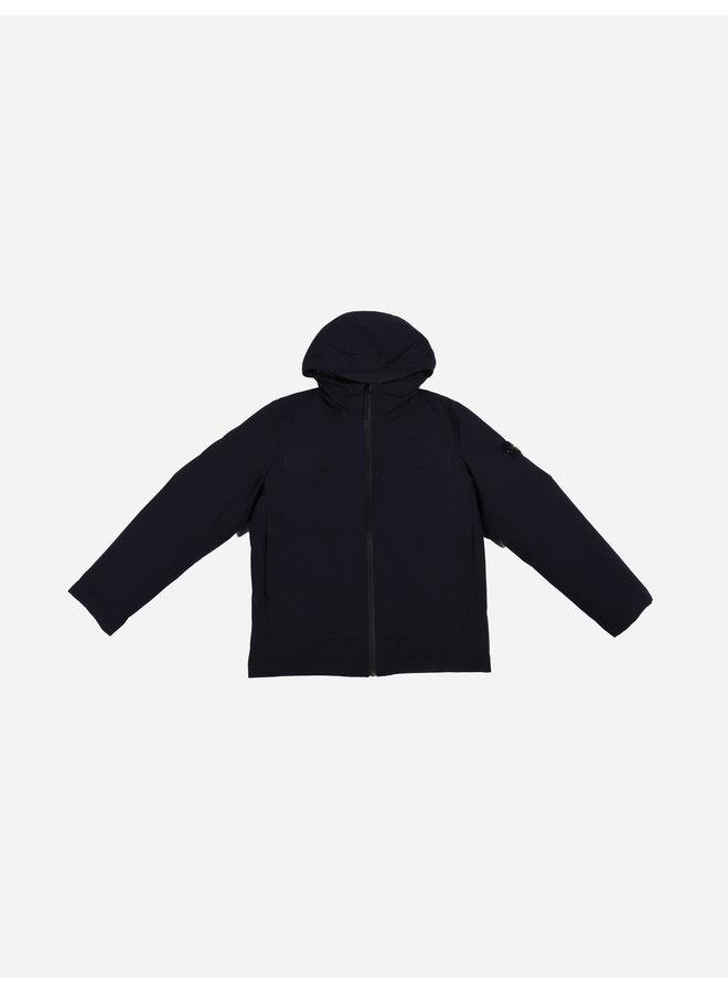 Stone Island FW22 Hooded Down Blouson - Navy Blue