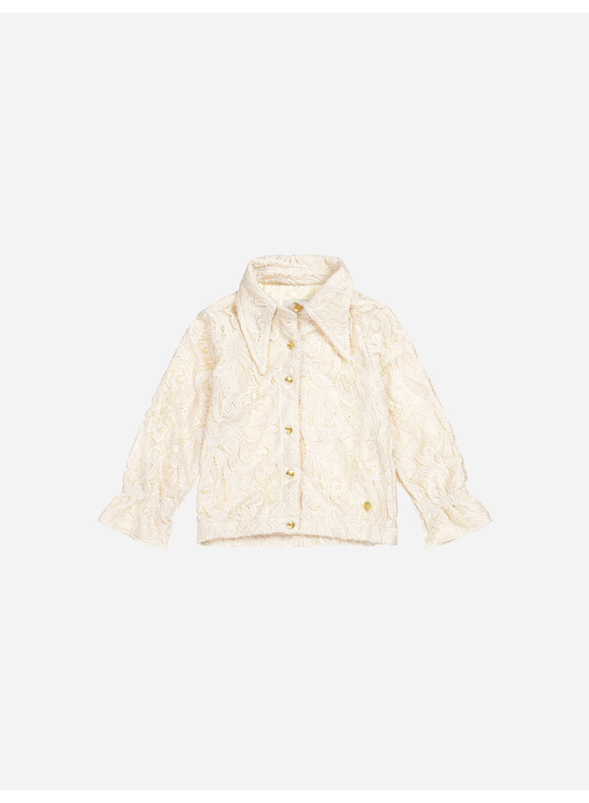 Koko Noko FW22- Blouse Is - Off White