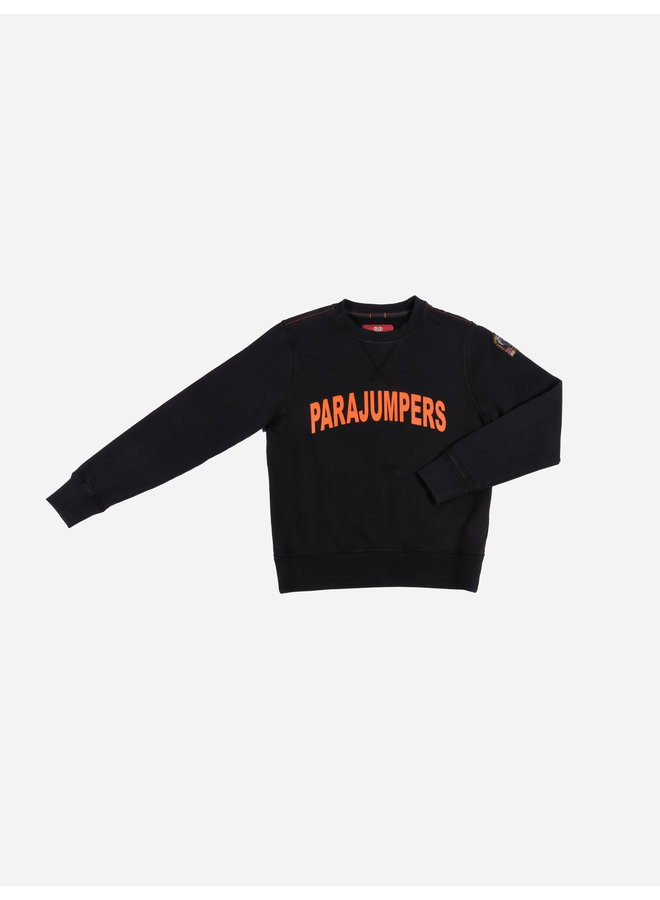 Parajumpers FW22- Caleb Boy Sweatshirt - Black