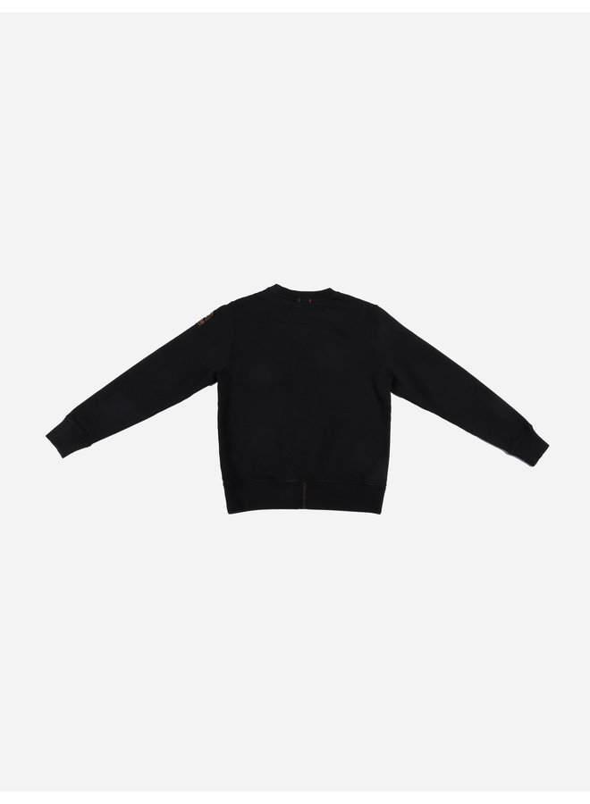 Parajumpers FW22- Caleb Boy Sweatshirt - Black