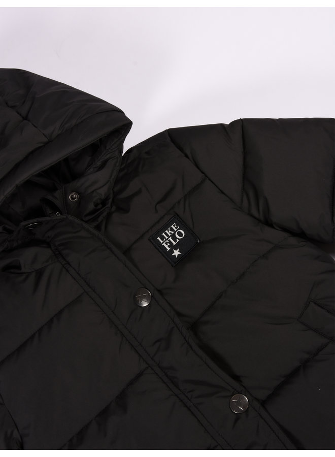 Like Flo FW22- Maxi Length Hooded Jacket - Antra