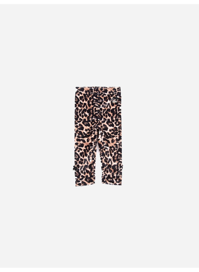 Le Chic FW22 - Hildie Leopard Legging - Chestnut