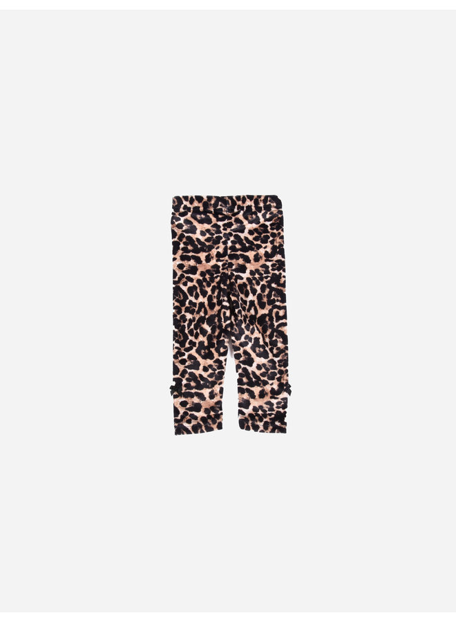 Le Chic FW22 - Hildie Leopard Legging - Chestnut