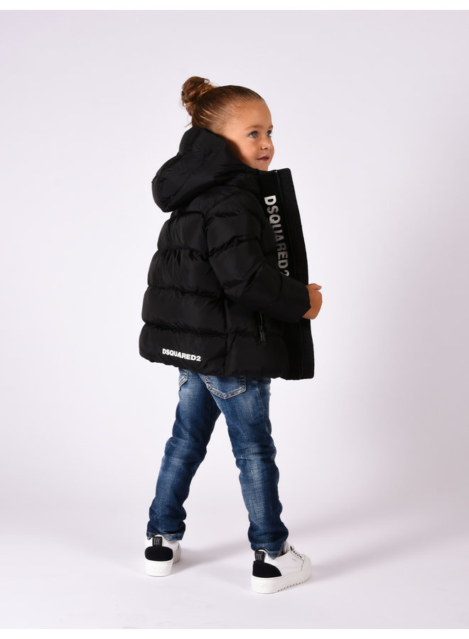 Dsquared2 Kids FW22 Puffer Giacca - Black