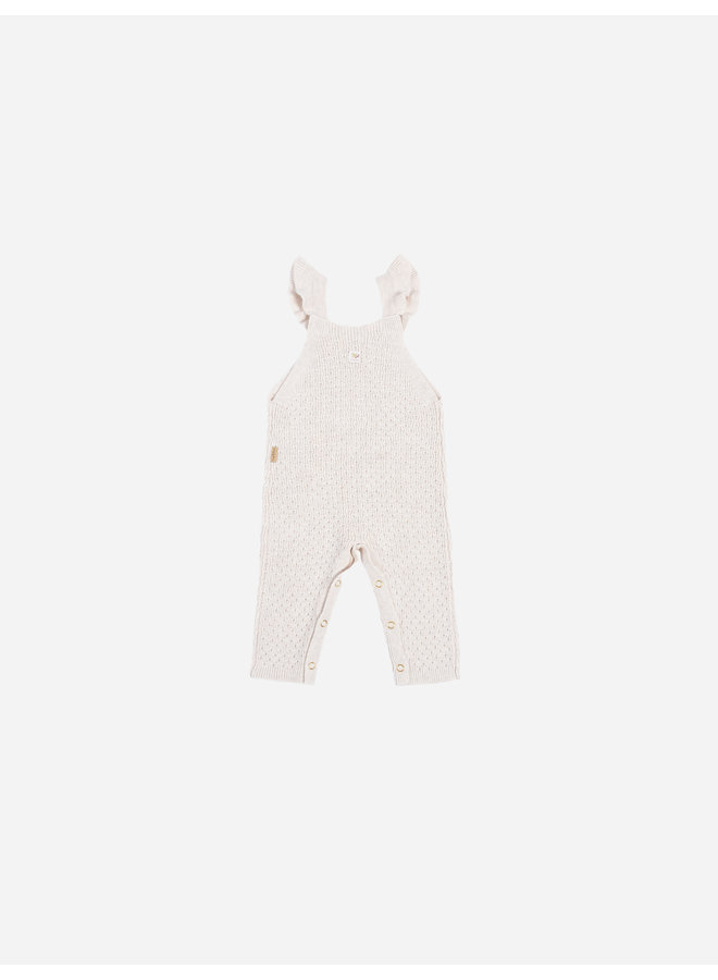 Noppies FW22 - Girls Dungaree Luva - Oatmeal