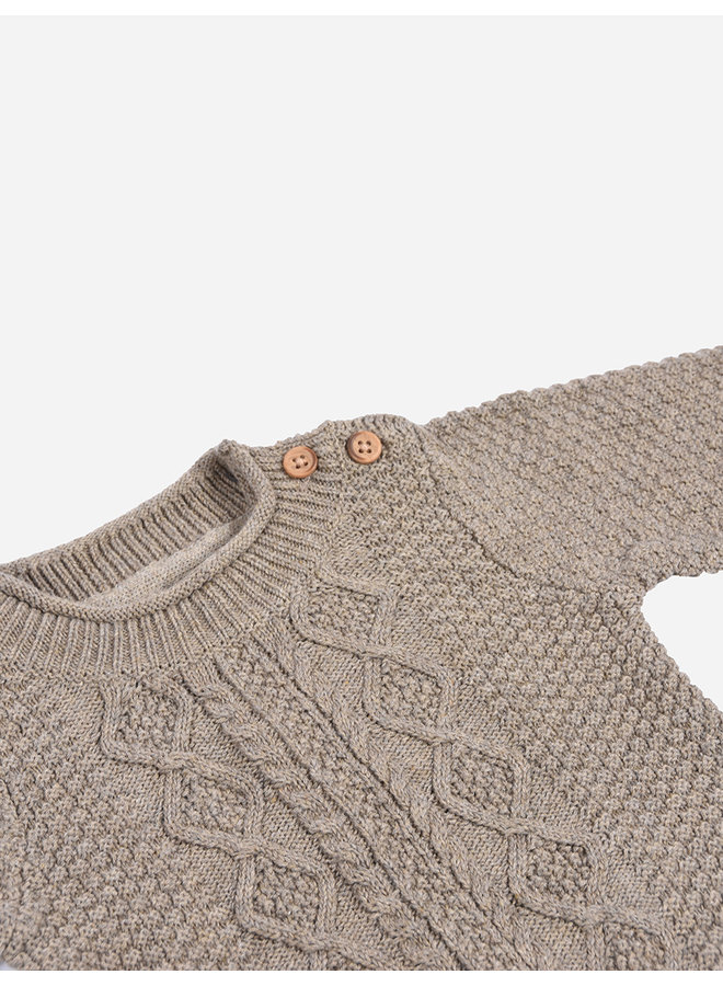 Noppies FW22 - Boys Pullover Jodphur - Burly Wood