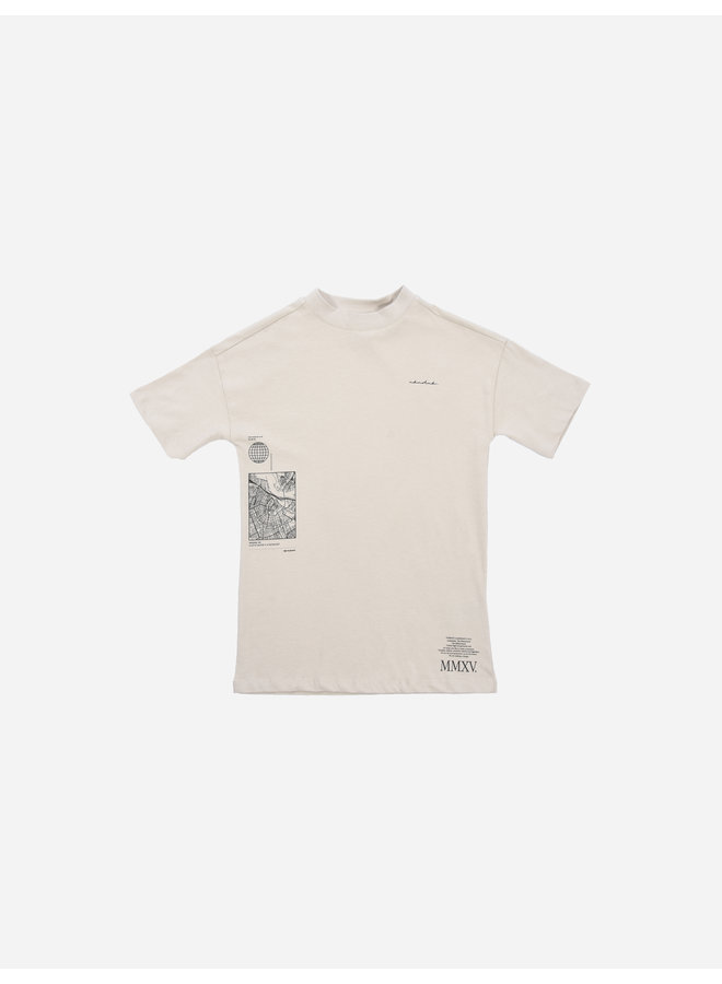 Nik&Nik FW22 - The City T-shirt - Grey Beige